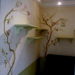 peinture décorative chez un particulier